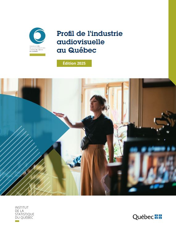 Image couverture du Profil de l'industrie audiovisuelle au Québec